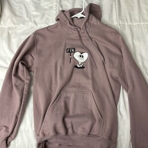 light purple ftk hoodie